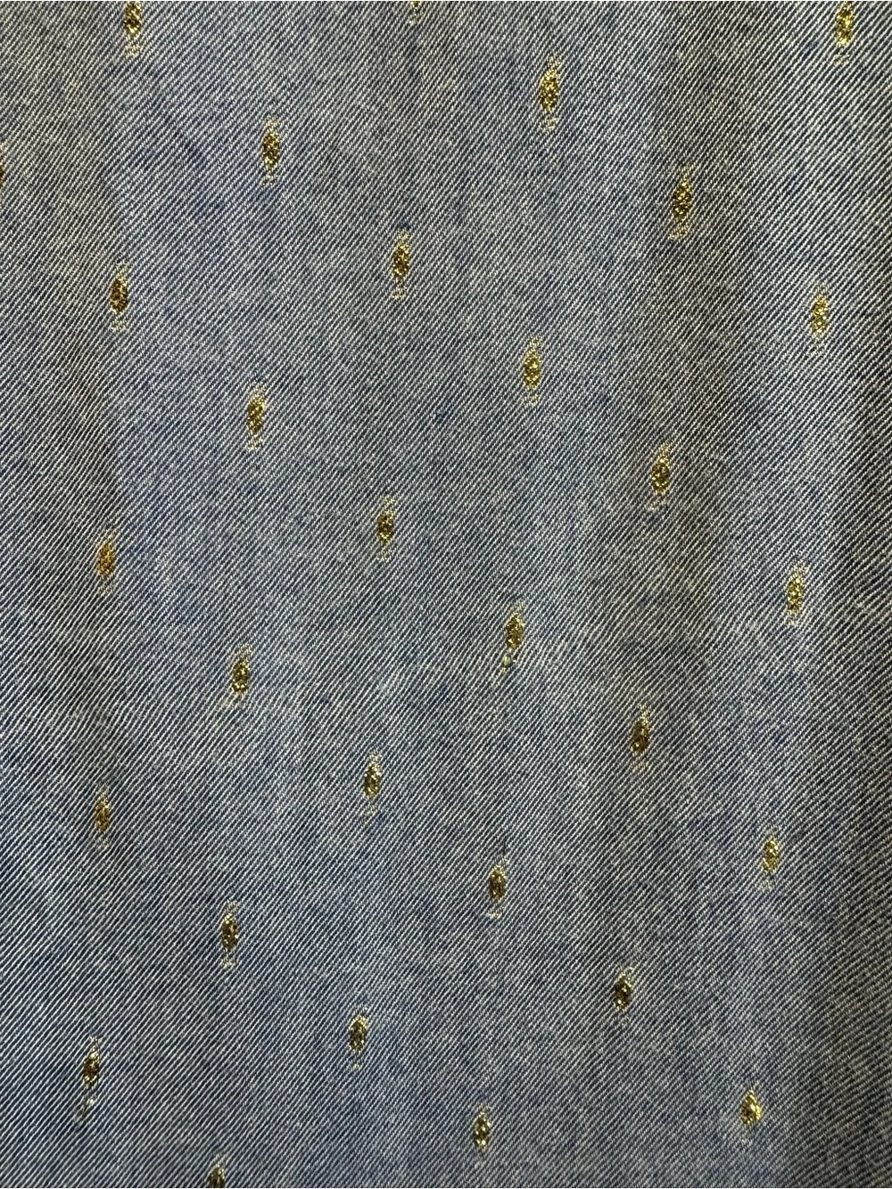 Girls' GAP Lightweight Blue Chambray Dress